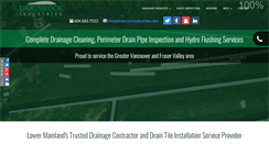 Desktop Screenshot of drainrockindustries.com